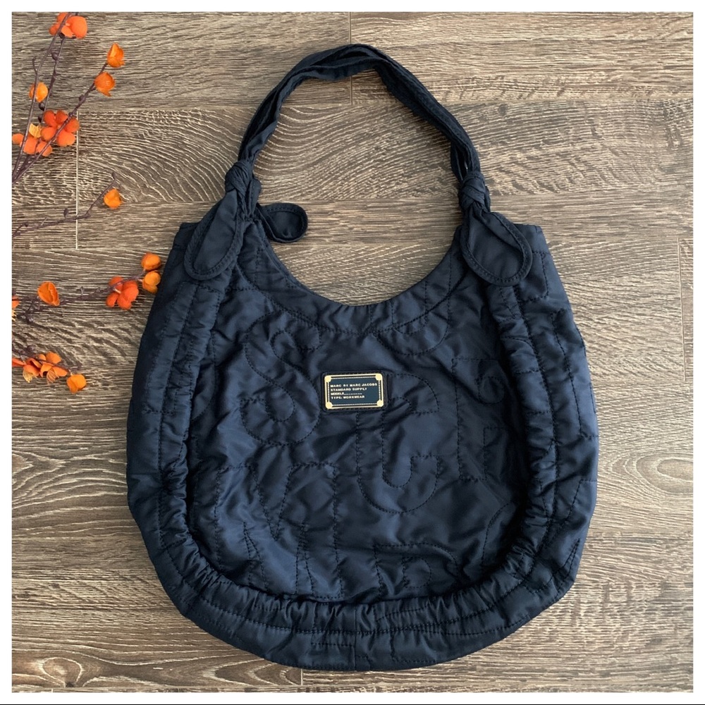 Marc by Marc Jacobs Pretty Nylon Navy Hobo